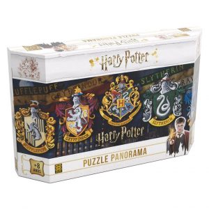 Quebra-cabeça Puzzle Panorama 350 Peças Casas de Hogwarts Harry Potter – Grow