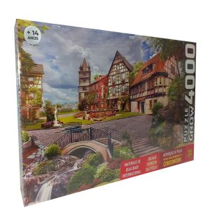 Puzzle Quebra-Cabeça 4000 Peças Vila Europeia - Grow