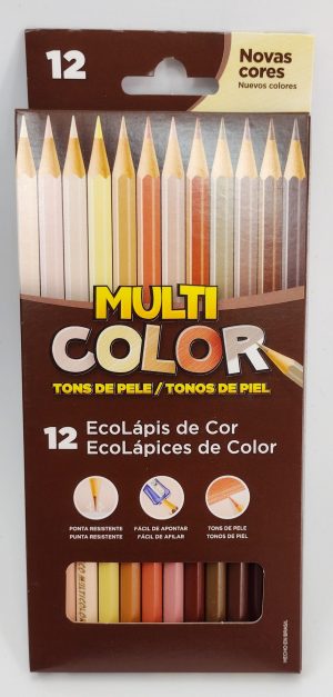 Lápis de cor Tons de Pele - Multi Color