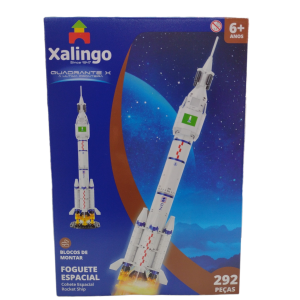 Blocos de Montar Foguete Espacial 292 peças - Xalingo