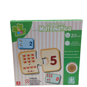 Jogo Didático Descobrindo a Matemática - Nig Brinquedos