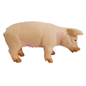 Animais De Borracha - Porco - Dm Toys