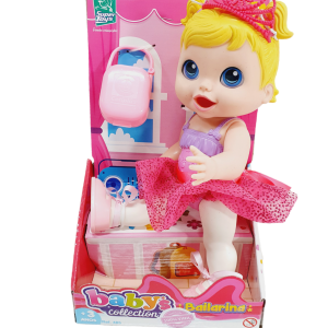 Boneca Bailarina Baby's Collection - Super Toys
