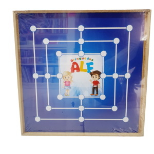 Jogo De Tabuleiro Damas e Trilhas - ALF Brinquedos