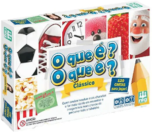 Jogo O que é o Que é ? Clássico - Nig Brinquedos