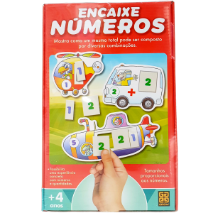 Puzzle Encaixe Os Números - GROW