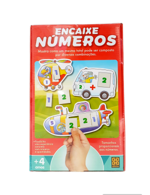 Puzzle Encaixe Os Números - GROW