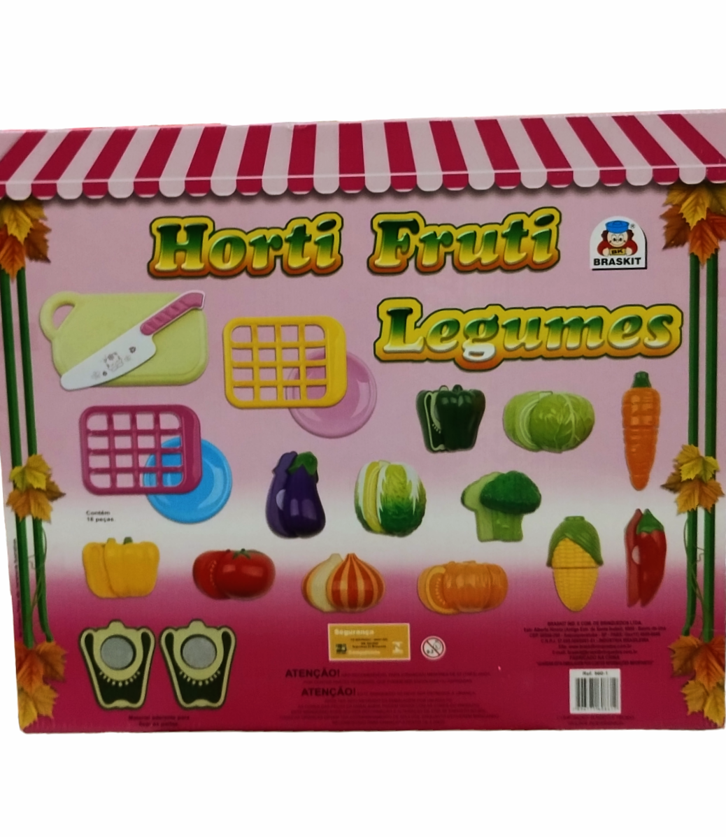 Kit Legumes Horti-Fruti - Braskit Kit Legumes Horti-Fruti - Braskit