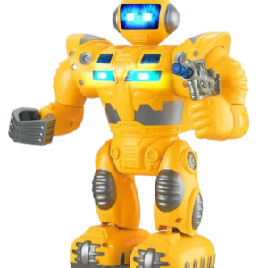 Robô Solar Com Luz Som Movimento - Dm Toys