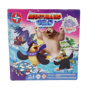 Jogo de Tabuleiro Aventura No Gelo - Estrela