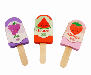 Borracha Picolé com Cheirinho - Tilibra 