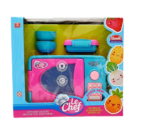 Microondas Le Chef com som e Luzes - Usual Brinquedos