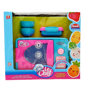 Microondas Le Chef com som e Luzes - Usual Brinquedos