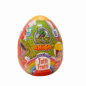 Ovo Dinossauro Amigo Massinha Tutti Frutti - Super Toys