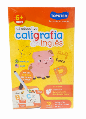 Kit Educativo de Caligrafia Inglês - Toyster