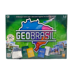 Jogo De Tabuleiro GeoBrasil - Grow
