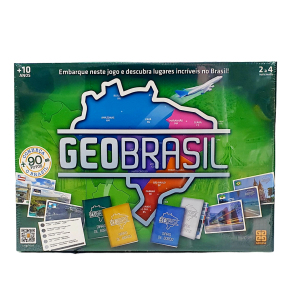 Jogo De Tabuleiro GeoBrasil - Grow