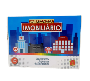 Jogo de Tabuleiro Mercado Imobiliário – Algazarra Brinquedos