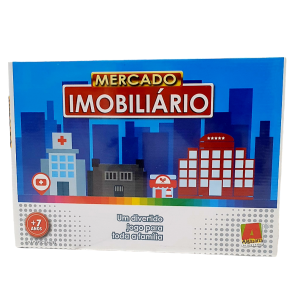 Jogo de Tabuleiro Mercado Imobiliário – Algazarra Brinquedos