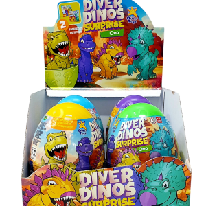 Ovo Diver Dino Surpresa Massinha De Modelar - Diver Toys