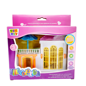 Brinquedo Casinha Villa Colorida - Toy Mix