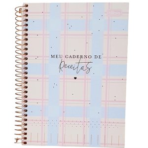 Meu Caderno De Receitas Com Adesivos 80 Folhas - Tilibra
