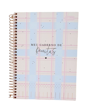 Meu Caderno De Receitas Com Adesivos 80 Folhas - Tilibra