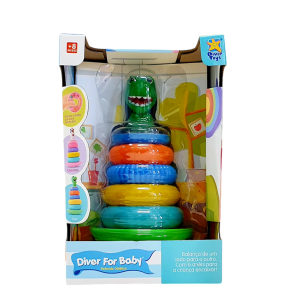 Diver For Baby Pirâmide Didática Infantil - Diver Toys