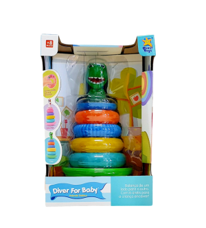 Diver For Baby Pirâmide Didática Infantil - Diver Toys