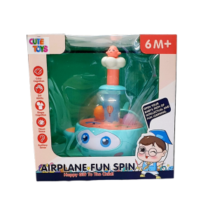 Brinquedo Infantil Giro Divertido De Avião - Cute Toys