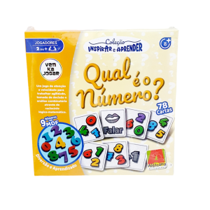 Jogo Educativo Qual é o Número? - Algazarra Brinquedos