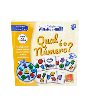 Jogo Educativo Qual é o Número? - Algazarra Brinquedos