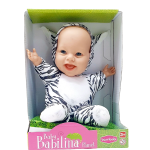 Boneca Baby Babilina Planet Zebrinha - Bambola