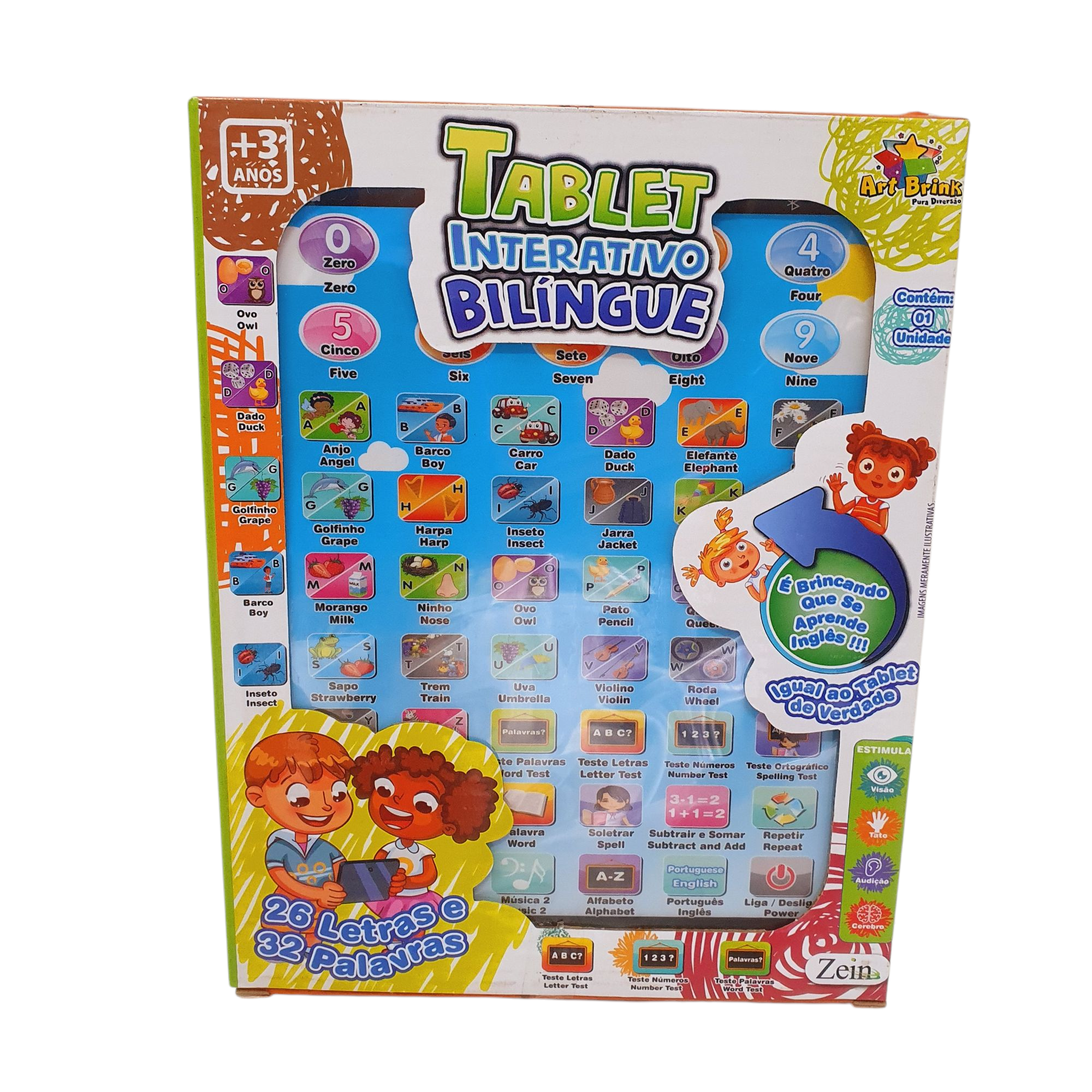 Tablet interativo Bilíngue - Art Brink Tablet interativo Bilíngue - Art Brink