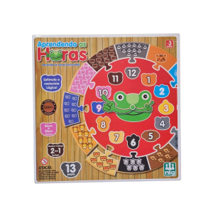 Jogo Aprendendo As Horas - Nig Brinquedos