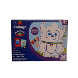 Quadro Jogo Descobrindo as Emoções 24 Cartas - Xalingo