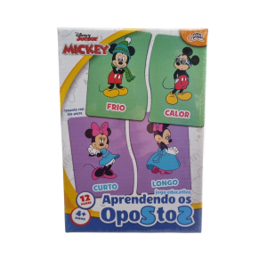Jogo Aprendendo os Opostos Mickey - Toyster Brinquedos