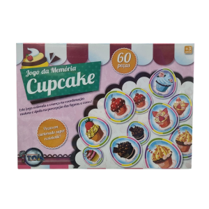 Jogo da Memória Cupcake - Toia Brinquedos