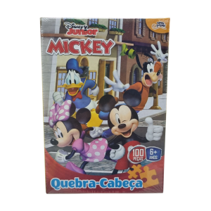 Quebra-Cabeça Disney Junior Mickey 100 Peças - Toyster