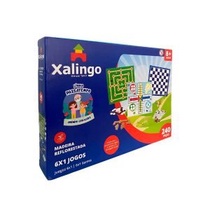 Conjunto Jogos 6 em 1 - Xalingo