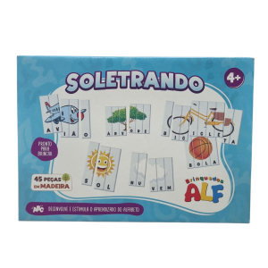Jogo Educativo Soletrando - Alf Brinquedos