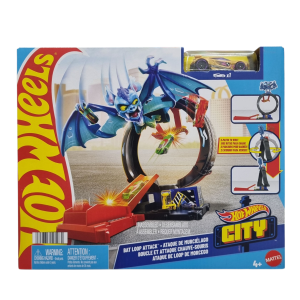 Pista Hot Wheels Ataque de Loop de Morcego - Mattel