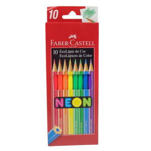 EcoLápis de Cor 10 Cores Neon - Faber-Castell