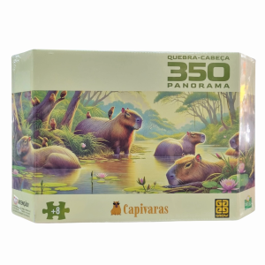 Quebra-Cabeça Capivara Club 100 Peças - Grow