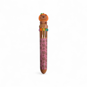 Caneta Esferográfica Retrátil Capi 10 Cores - Cis