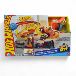 Pista Hot Wheels City Ataque da Cobra na Pizzaria - Mattel