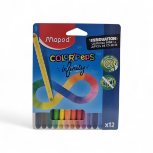 Lápis de Cor Color'Peps Infinity 12 Cores - Maped