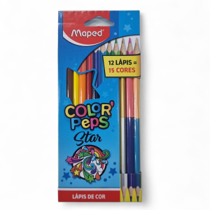 Lápis de Cor Color'Peps Star 15 Cores - Maped