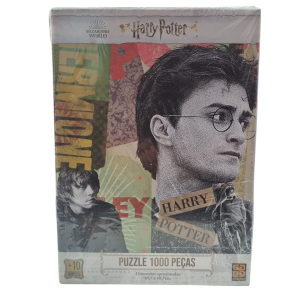 Puzzle Quebra-Cabeça Harry Potter 1000 Peças - Grow