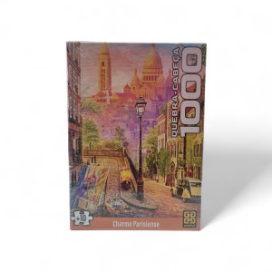 Quebra-Cabeça Puzzle Charme Parisiense 1000 Peças - Grow